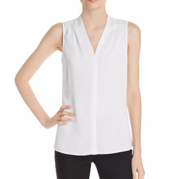 NIC+ZOE Tops - Nic + Zoe easy day to night white blouse top